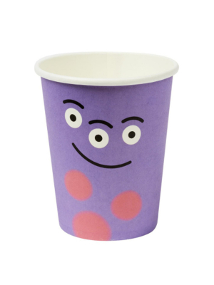 8 pcs, Monster Tableware, Party Cups, 266 ml