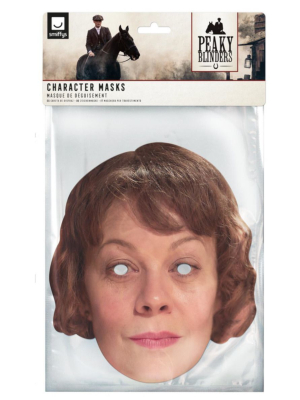 Pollijas Grejas kartona maska ​​no seriāla "Peaky Blinders"