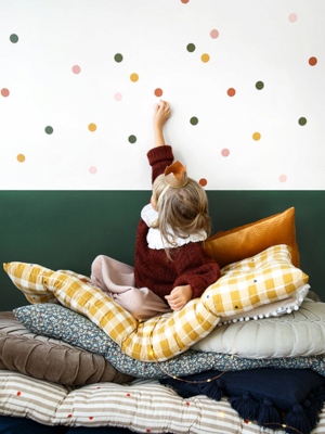 Wall stickers 72 Dots, mix, 3.5cm