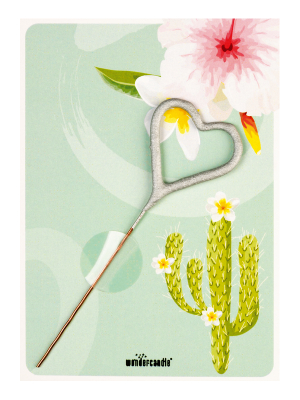 Mini kartiņa Kaktuss, 11,5 cm x 8,5 cm