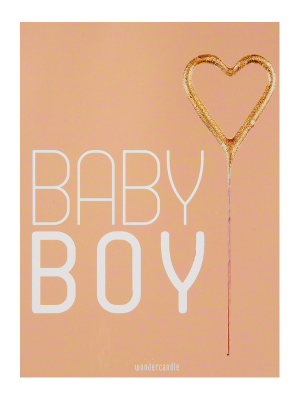 Mini kartiņa, "Baby Boy" 11,5 cm x 8,5 cm