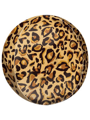 3D sfēra, Orbz balons, Leopards, G20, 38 cm x 40 cm