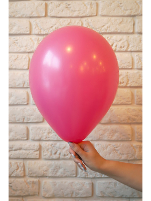 Lateksa balons, fuksijas, 30 cm