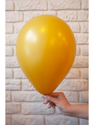 Lateksa balons, sinepju, 30 cm