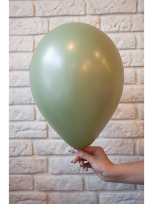 Lateksa balons, eikalipta, 30 cm