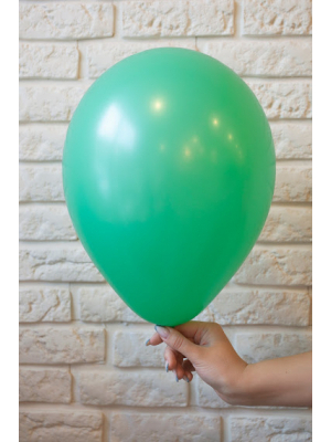 Lateksa balons, zaļš, 30 cm