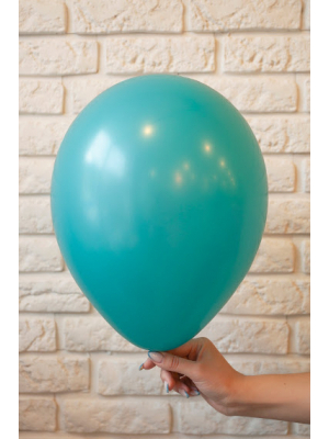 Lateksa balons, karību zils, 30 cm