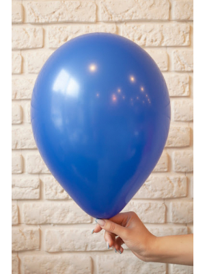 Lateksa balons, karaliski zils, 30 cm