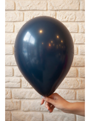 Lateksa balons, tumši zils, 30 cm