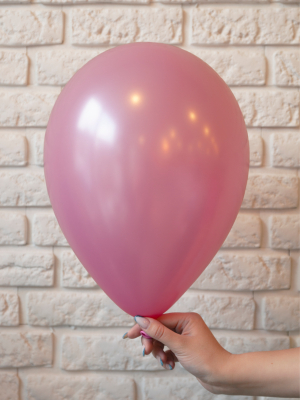 Pērļu balons, fuksijas, 30 cm