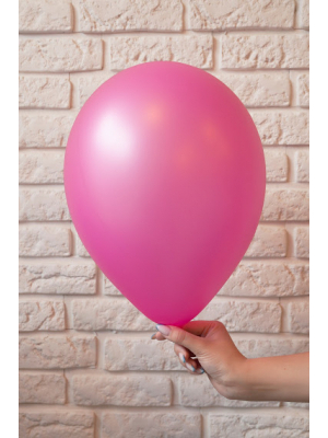 Neona krāsas balons, fuksijas, 30 cm