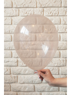 Caurspīdīgs balons, 30 cm
