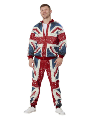 Спортивный костюм с принтом Британского флага