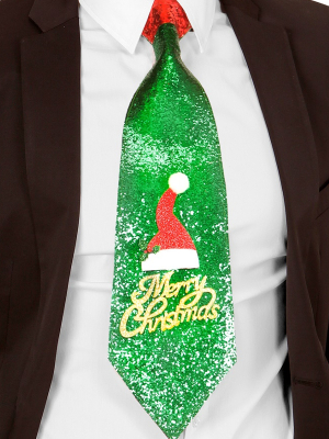 Ziemassvētku kaklasaite, zaļa