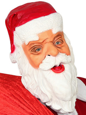 Ziemassvētku vecīša vai Santas pilnas galvas maska