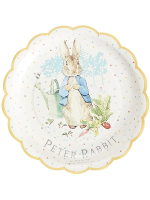 8 gab, Papīra šķīvīši Peter Rabbit, 23 cm
