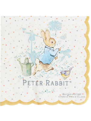 16 gab, Papīra salvetes Peter Rabbit, 33 x 33 cm