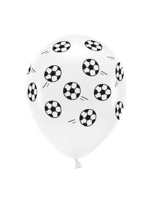 6 шт, Eco шары футбольные мячи, 33 см