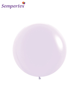 1 gab, 61 cm, Ceriņu pastelis, matēts balons