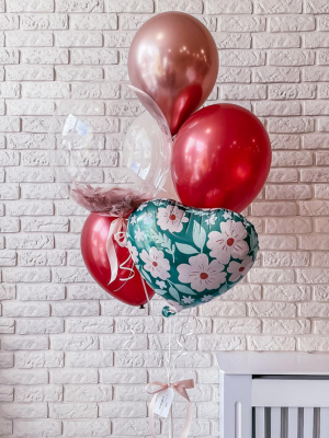 Hēlija balonu pušķis "Mātes dienai"