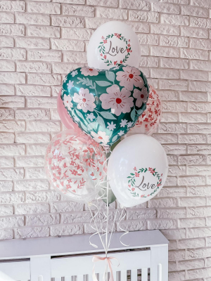 Balloons with helium "Love"