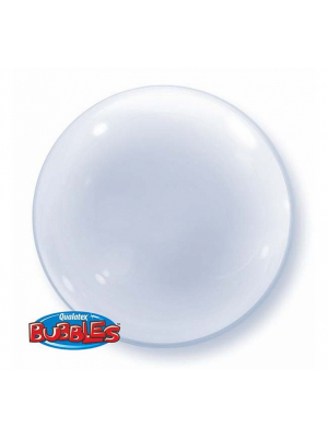 Foil balloon 24 "QL Deco Bubble" Transparent "