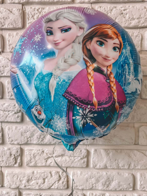 Folija balons Frozen Elza un Anna, 45 cm