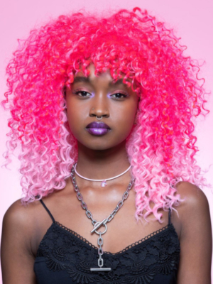 Manic Panic® Pink Passion™ Ombre Curl Girl™  parūka