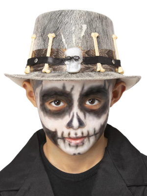 Pelēka voodoo cepure bērniem
