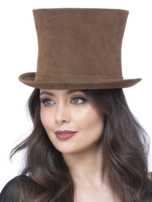 Viktorijas laikmeta cepure, brūna