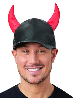 Шляпа дьявола с рогами