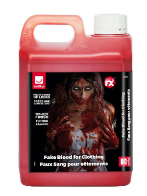Smiffys FX, Clothing Fake Blood, 2ltr