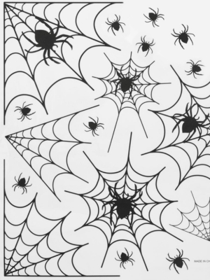 Zirnekļa loga uzlīmes