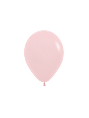 50 gab.,Matēti baloni, rozā pastelis, 12 cm