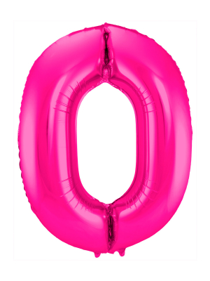 Folijas balons, 0, purpura rozā, 86 cm