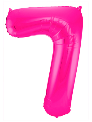 Folijas balons, 7, purpura rozā, 86 cm