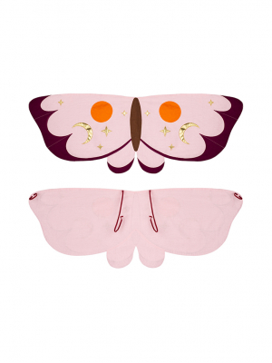 Крылья мотылька, розовые, 3 - 7 лет