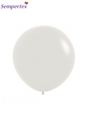 1 gab, 61 cm, Dūmakaina krēmkrāsa, lateksa balons