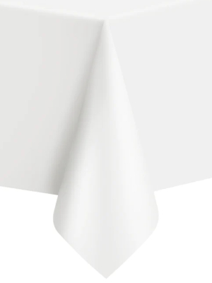 Galdauts, balts, ūdens necaurlaidīgs, 137 x 274 cm