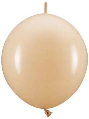 20 gab, Savienojami lateksa baloni, krēmkrāsa, 33 cm