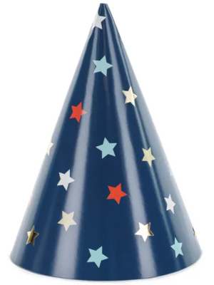 6 gab, Svētku cepures Zvaigznes, 16 cm