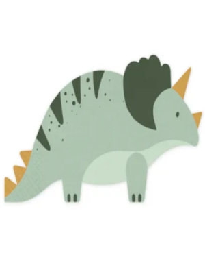 12 gab, Salvetes Triceratops, 18 x 10 cm