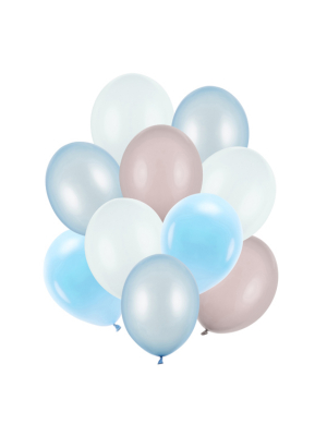 10 gab, Lateksa balonu komplekts, 27 cm, 30 cm