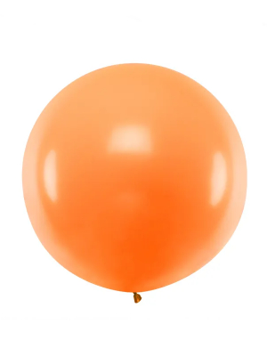 1 metra balons, Oranžs, pasteļtonis