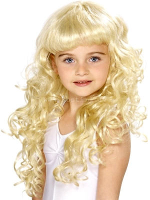 Детский парик, блонд, синтетика