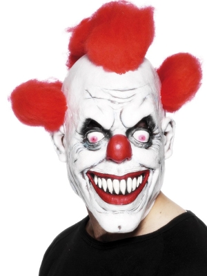 Clown Three-Quarter Mask