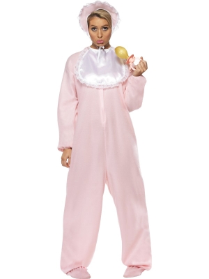 Pink Baby Romper Suit