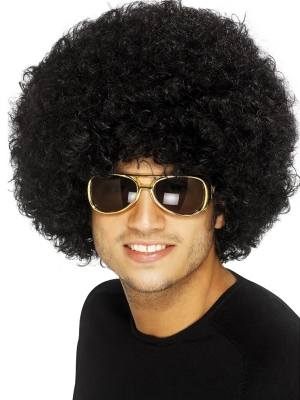 Afro Wig, Black