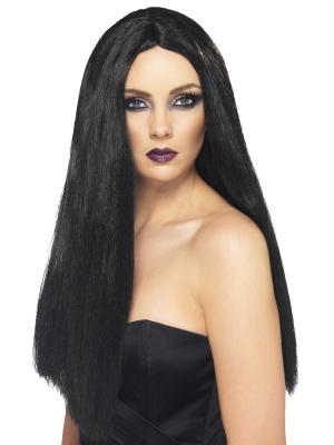 Witch Wig, black