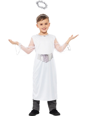 Angel Costume with Dress Belt and Halo